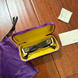 GUCCI GG0516S 001 Black / Grey Lens Women’s Sunglasses – 52mm